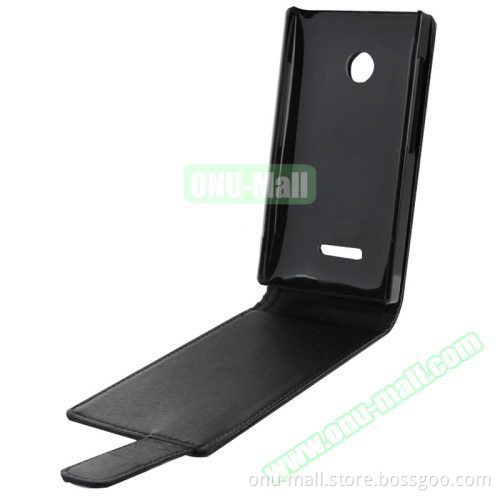 Wholesale Price Vertical Style Flip Leather Cover Case for Microsoft Lumia 435